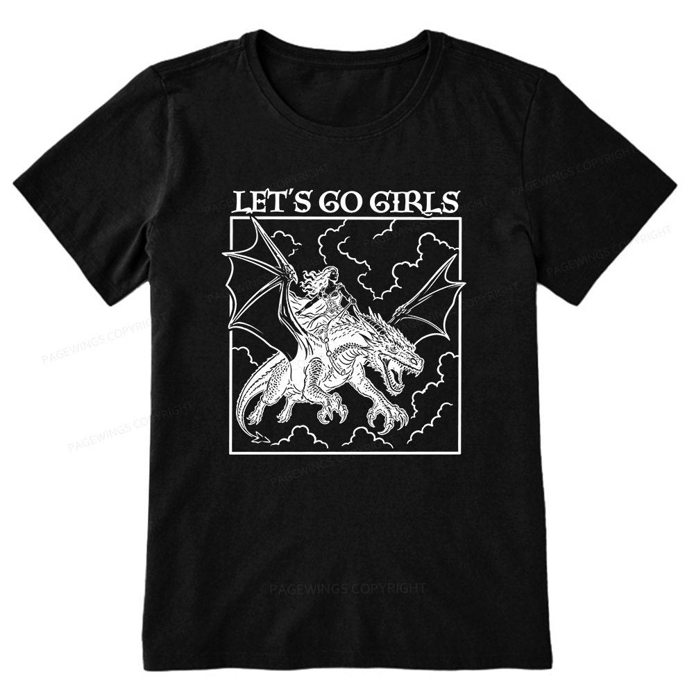Pagewing Let's Go Girls16145 Bookish Unisex Classic T-shirt