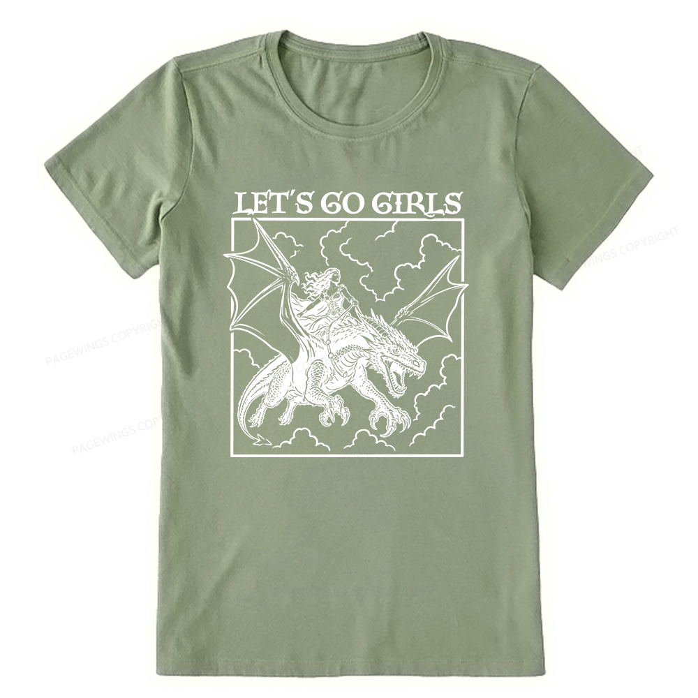 Pagewing Let's Go Girls Bookish Unisex Classic T-shirt