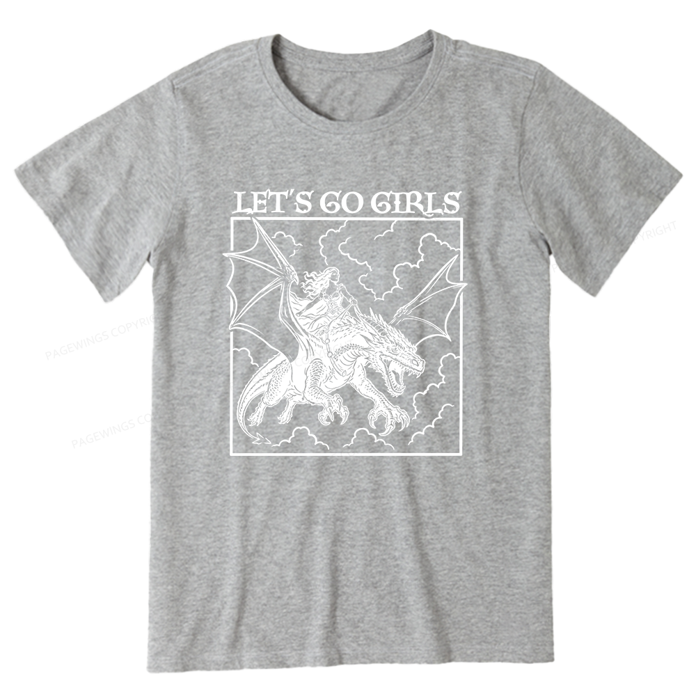 Pagewing Let's Go Girls Bookish Unisex Classic T-shirt