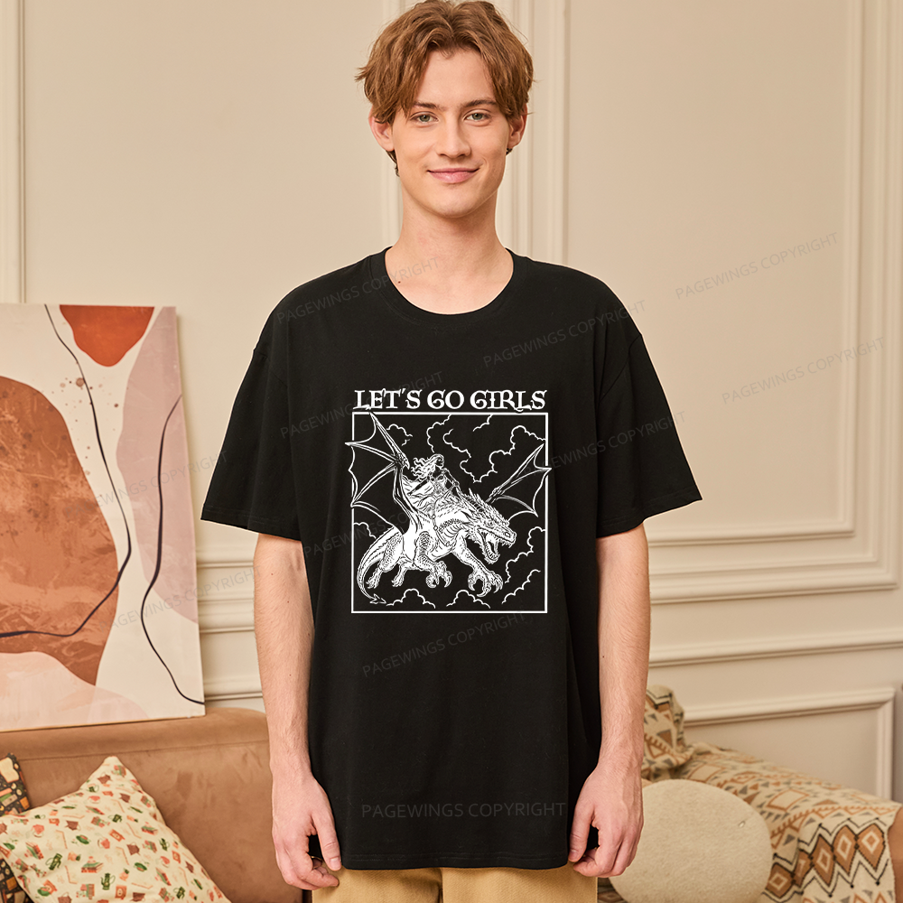 Pagewing Let's Go Girls Bookish Unisex Classic T-shirt
