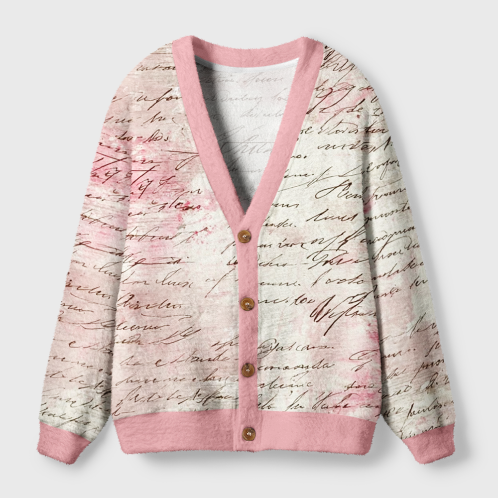 Pagewings Book Lover Light Knit Unisex Cardigan Sweaters