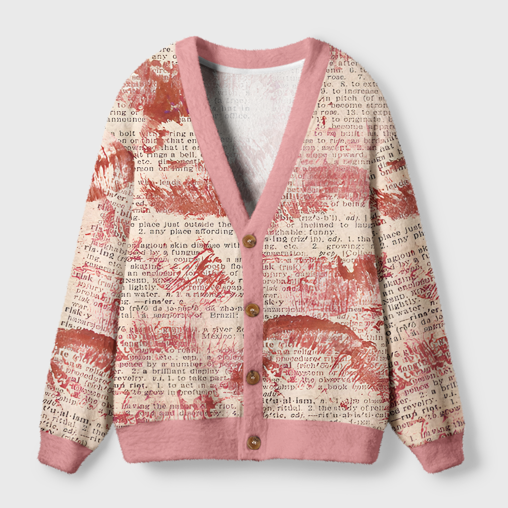 Pagewings Book Lover Light Knit Unisex Cardigan Sweaters