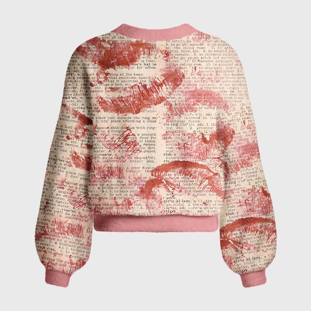 Pagewings Book Lover Women's Cardigan Sweater
