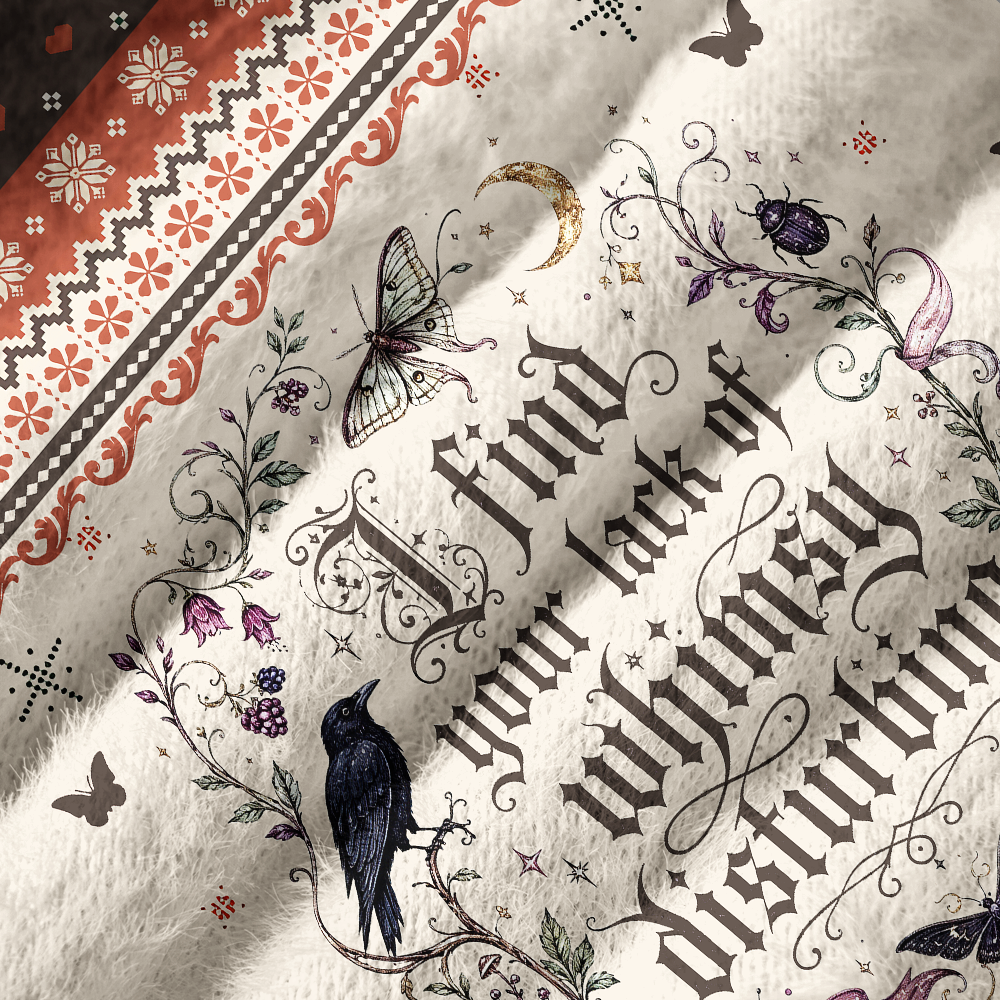 Pagewings The Matriarchy Would Never Off Shoulder Ugly Knit Sweater
