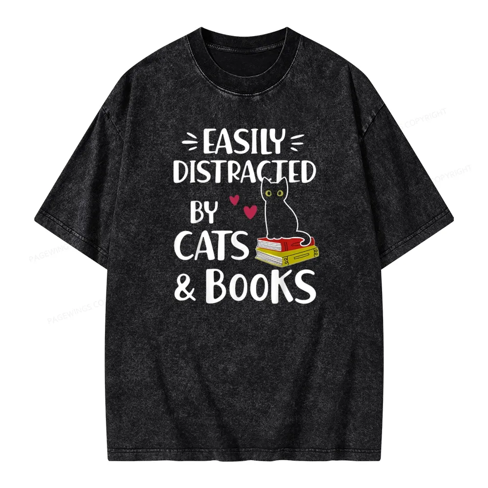Pagewings Emotionally Attached To Fictional Characters Unisex Washed T