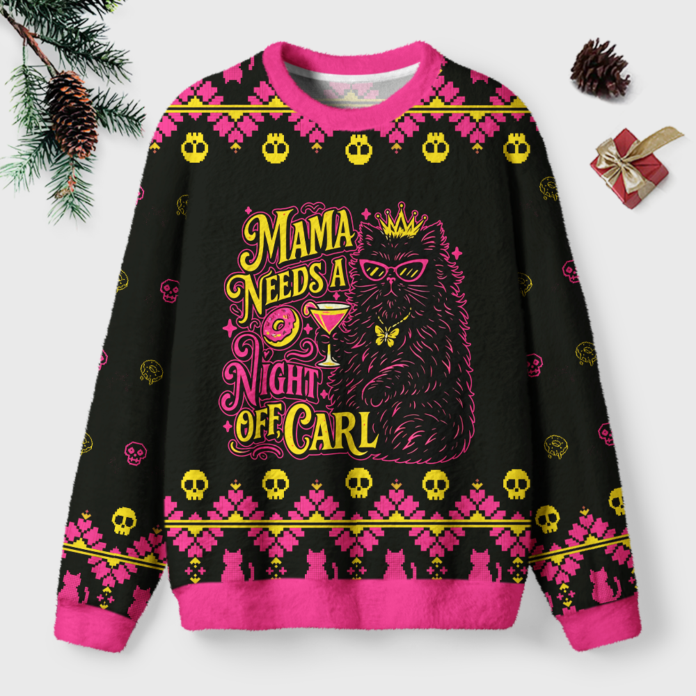 Pagewings Sci Fi Book Lover Unisex Ugly Light Knit Sweatshirt