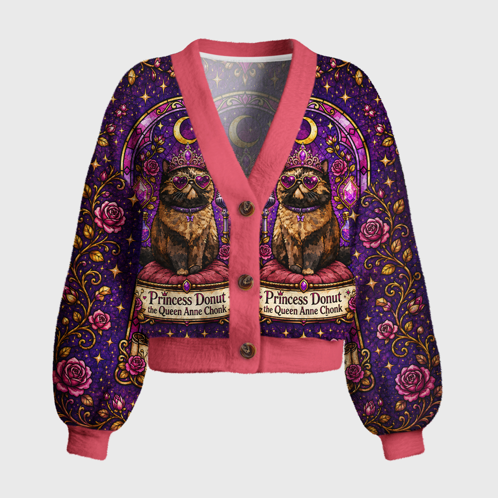 Pagewings Sci Fi Book Lover Women's Cardigan Sweater