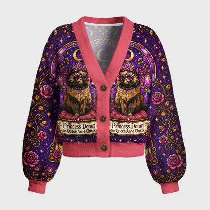 Pagewings Sci Fi Book Lover Women's Cardigan Sweater