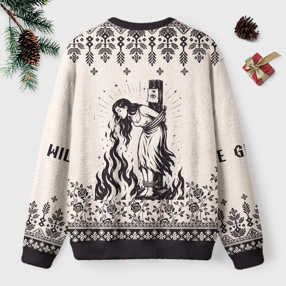 Pagewings Girls Will Be Girls Unisex Ugly Light Knit Sweatshirt