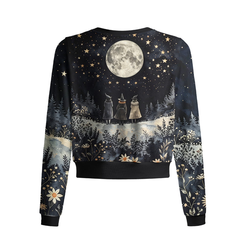 Pagewings Girls Will Be Girls Crew Neck Cardigan Sweaters