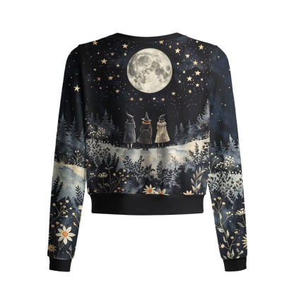 Pagewings Girls Will Be Girls Crew Neck Cardigan Sweaters
