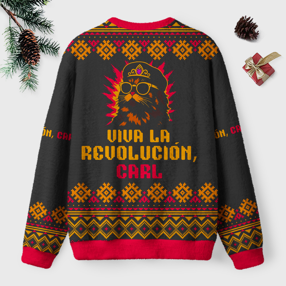 Pagewings Sci Fi Book Lover Unisex Ugly Light Knit Sweatshirt