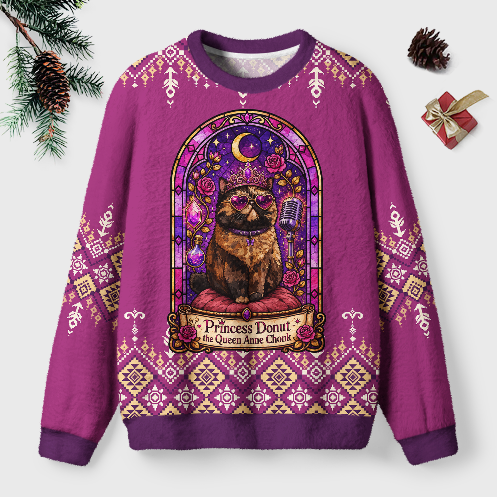 Pagewings Sci Fi Book Lover Unisex Ugly Light Knit Sweatshirt