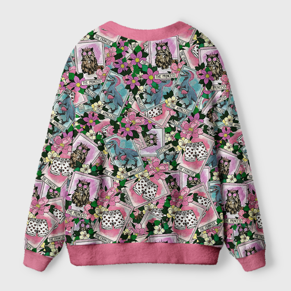 Pagewings Sci Fi Book Lover Light Knit Unisex Cardigan Sweaters