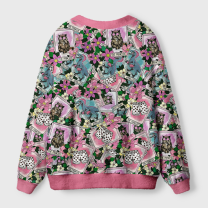 Pagewings Sci Fi Book Lover Light Knit Unisex Cardigan Sweaters