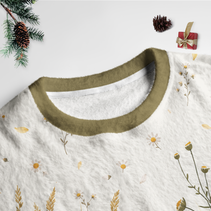 Pagewings Cat Book Lover Unisex Ugly Light Knit Sweatshirt