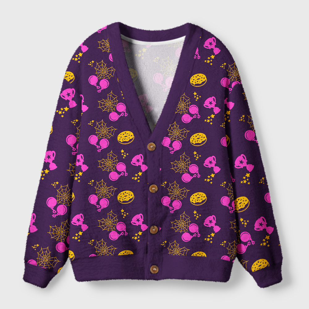 Pagewings Sci Fi Book Lover Light Knit Unisex Cardigan Sweaters
