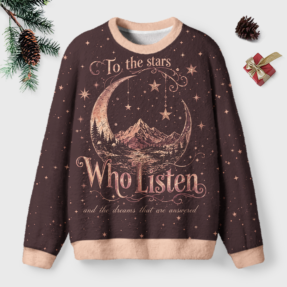 Pagewings Fantasy Bookish Unisex Ugly Light Knit Sweatshirt