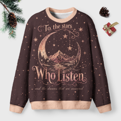 Pagewings Fantasy Bookish Unisex Ugly Light Knit Sweatshirt