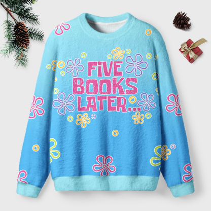 Pagewings Book Lover Unisex Ugly Light Knit Sweatshirt 