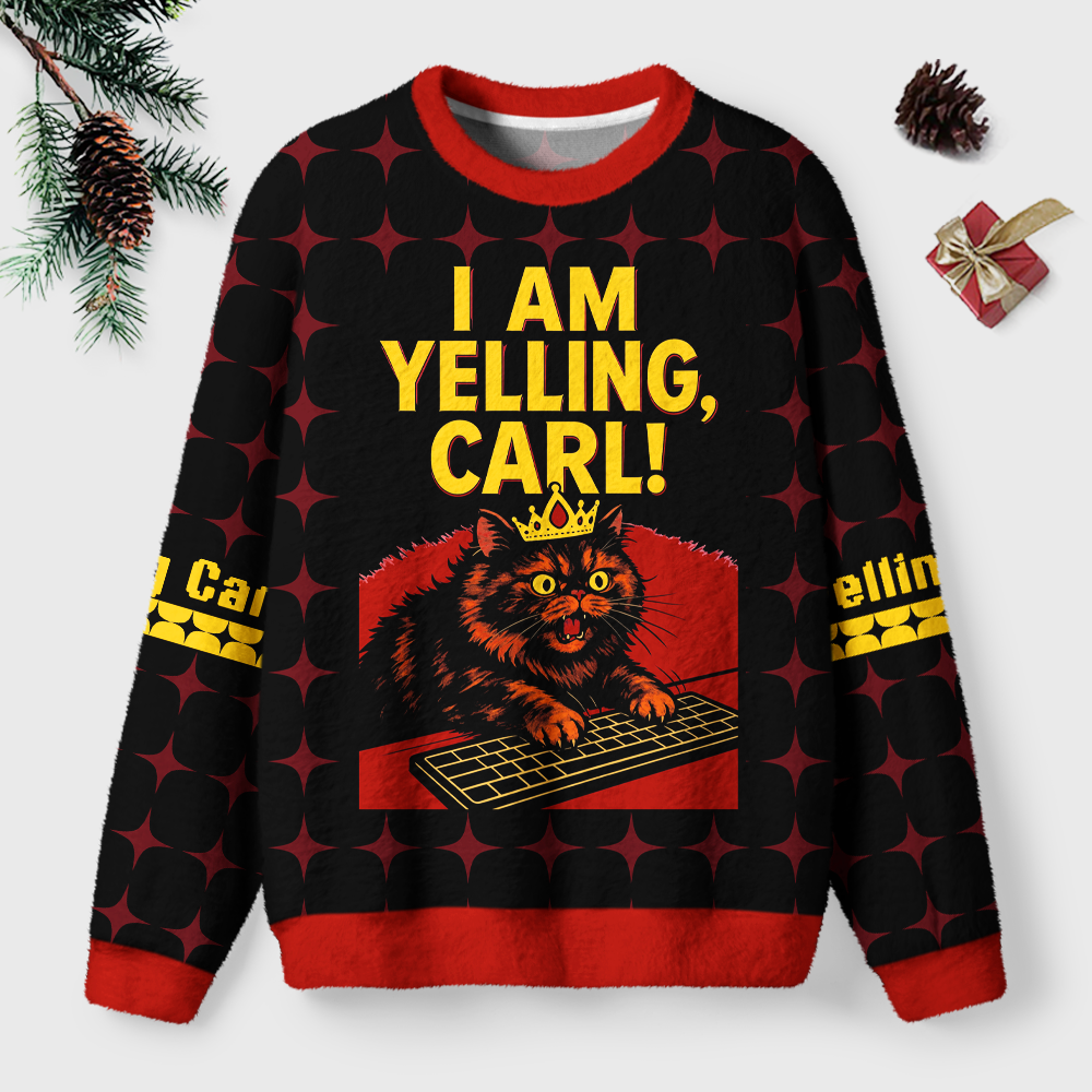 Pagewings Read Sci-Fi Unisex Ugly Light Knit Sweatshirt