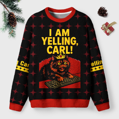 Pagewings Read Sci-Fi Unisex Ugly Light Knit Sweatshirt
