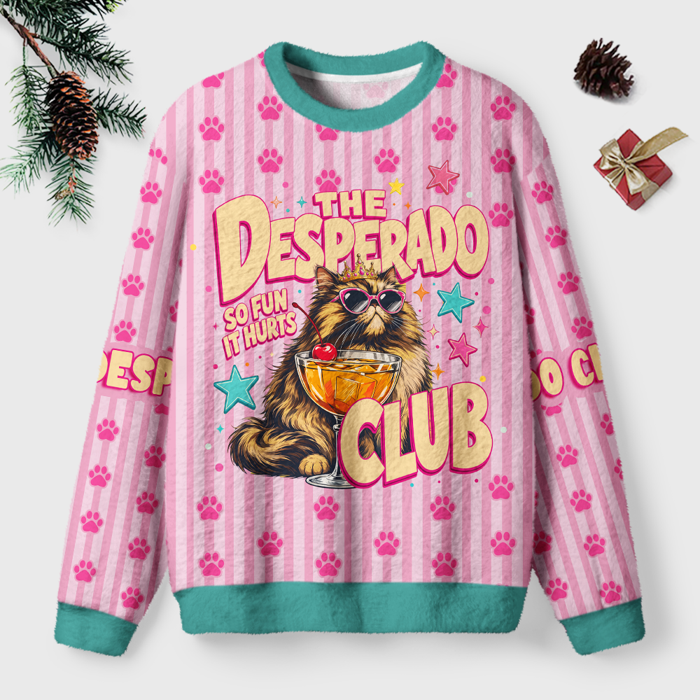 Pagewings Read Sci-Fi Unisex Ugly Light Knit Sweatshirt