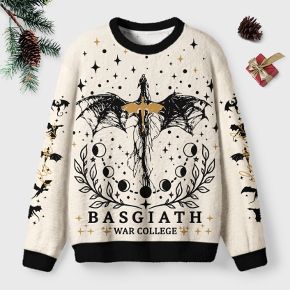 Pagewings Book Dragon Unisex Ugly Light Knit Sweatshirt