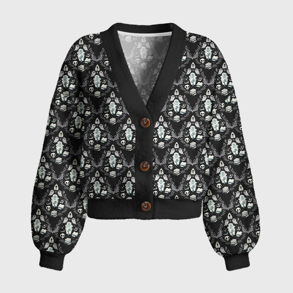 Pagewings Bookish Vibe Women's Cardigan Sweater