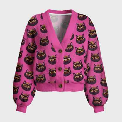 Pagewings Sci Fi Book Lover Women's Cardigan Sweater