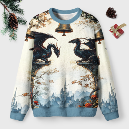 Pagewings Fantasy Bookish Unisex Ugly Light Knit Sweatshirt