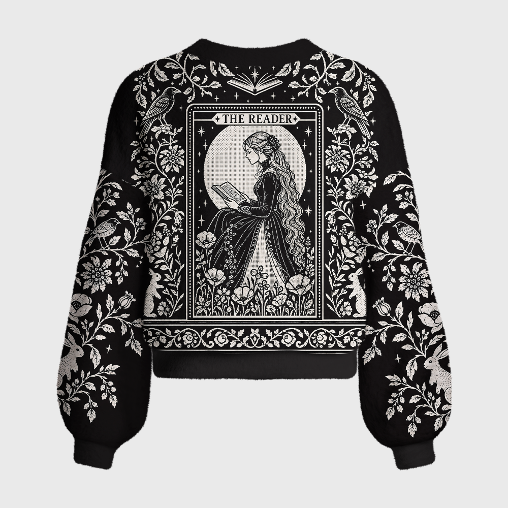 Pagewings The Reader Women's Cardigan Sweater