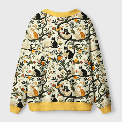Pagewings Bookish Vibe Light Knit Unisex Cardigan Sweaters