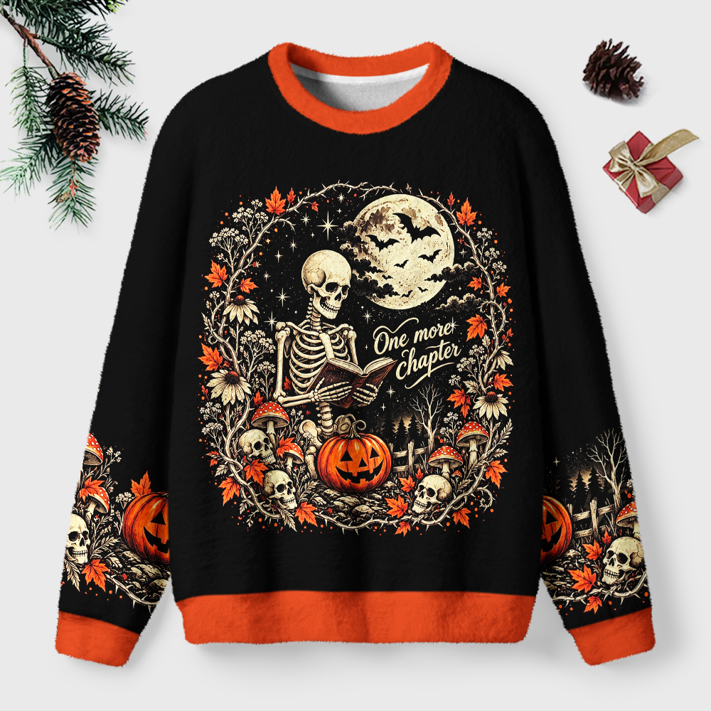 Pagewings One More Chapter Unisex Ugly Light Knit Sweatshirt