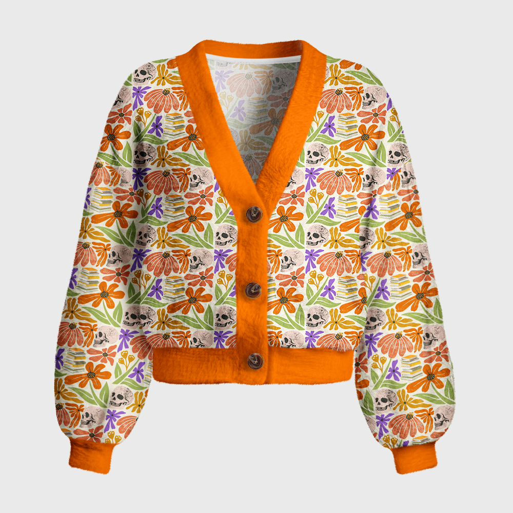 Pagewings Book Lover Women's Cardigan Sweater