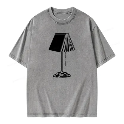 Pagewings Ilumina Tu Intelecto Unisex Washed T-shirt