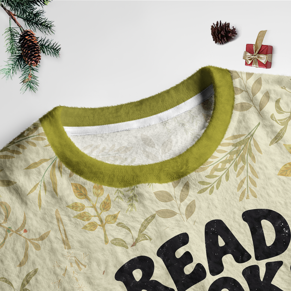 Pagewings Book Lover Unisex Ugly Light Knit Sweatshirt
