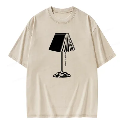 Pagewings Ilumina Tu Intelecto Unisex Washed T-shirt