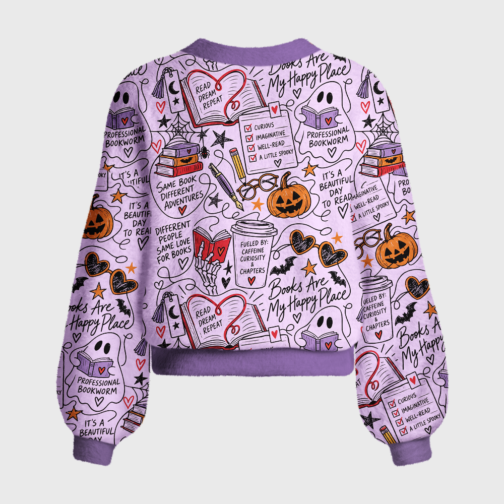 Pagewings Book Lover Women's Cardigan Sweater
