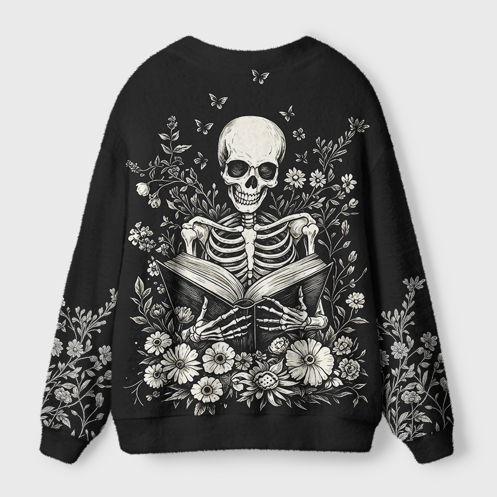 Pagewings Bookish Vibe Light Knit Unisex Cardigan Sweaters