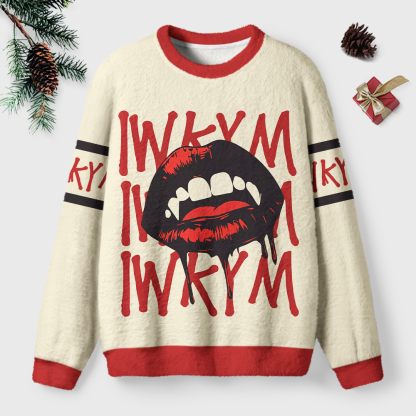 Pagewings Sci Fi Book Lover Unisex Ugly Light Knit Sweatshirt
