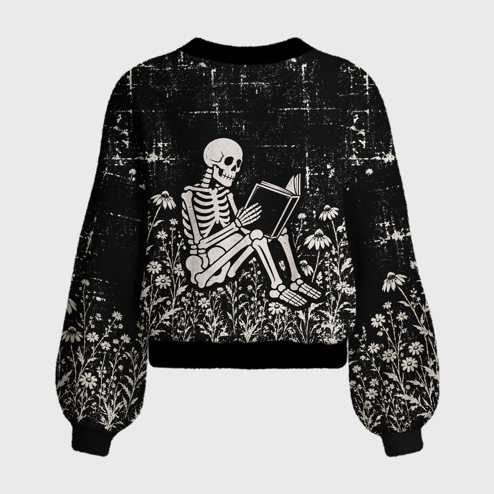 Pagewings Bookish Vibe Women's Cardigan Sweater
