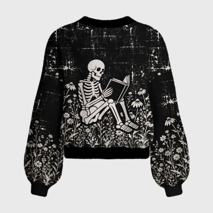 Pagewings Bookish Vibe Women's Cardigan Sweater