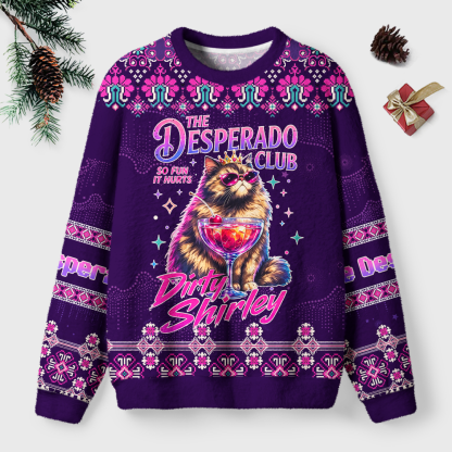 Pagewings Sci Fi Book Lover Unisex Ugly Light Knit Sweatshirt