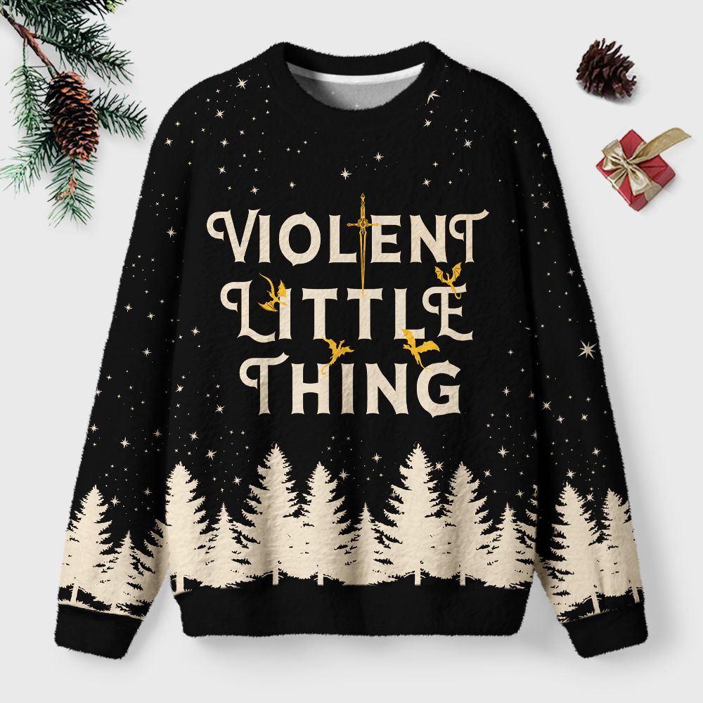 Pagewings Fantasy Book Fan Unisex Ugly Light Knit Sweatshirt