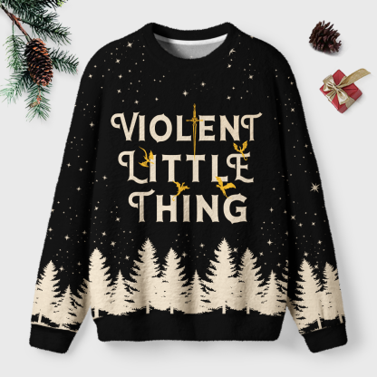 Pagewings Fantasy Book Fan Unisex Ugly Light Knit Sweatshirt