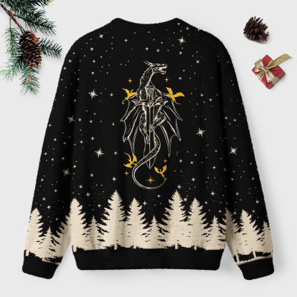 Pagewings Fantasy Book Fan Unisex Ugly Light Knit Sweatshirt