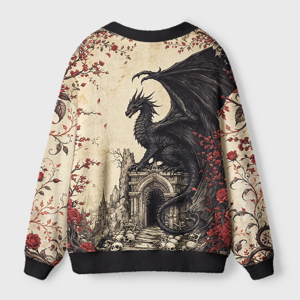 Pagewings Fantasy Bookish Light Knit Unisex Cardigan Sweaters