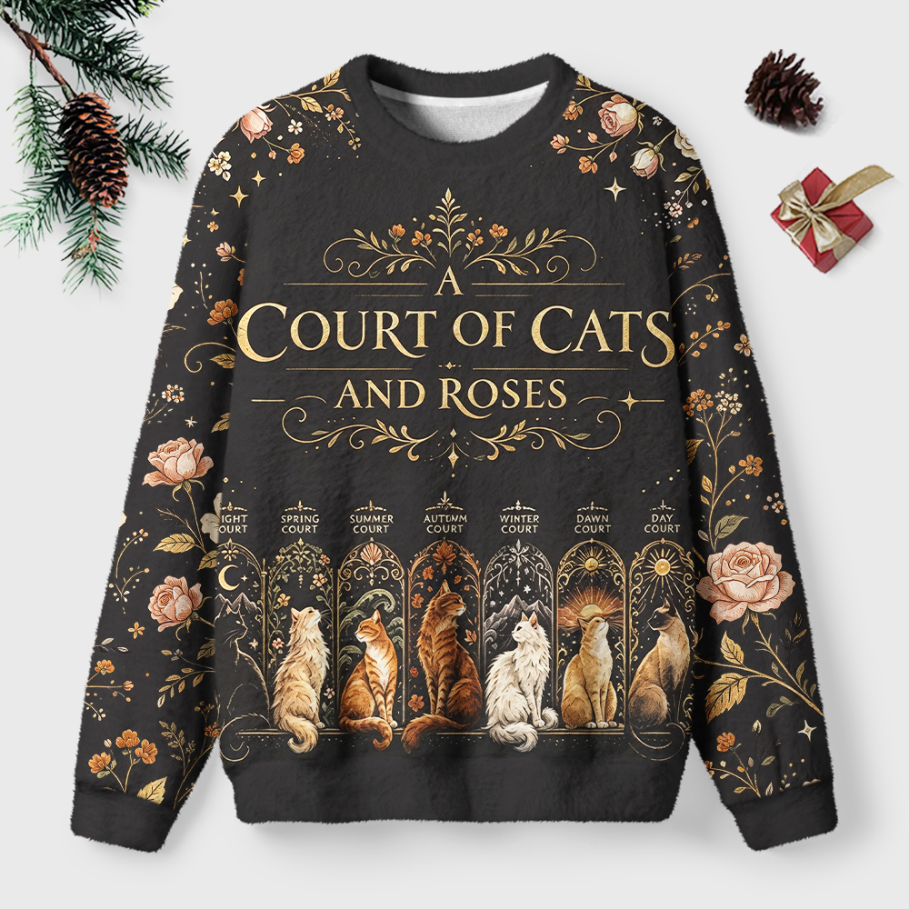 Pagewings Fantasy Book Fan Unisex Ugly Light Knit Sweatshirt