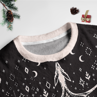 Pagewings Fantasy Reading Unisex Ugly Light Knit Sweatshirt